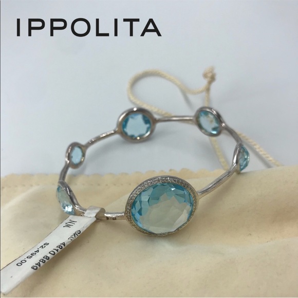 Ippolita Jewelry - Authentic IPPOLITA Diamond Topaz Bracelet